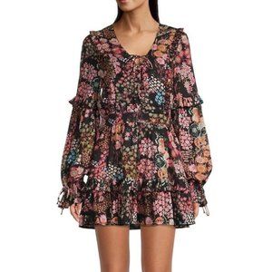 Ted Baker Hendria Floral Mini Dress